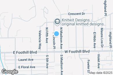 Map image of the property - 148 N Lincoln Pl