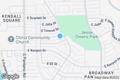 Map image of the property - 8125 E Hayne St