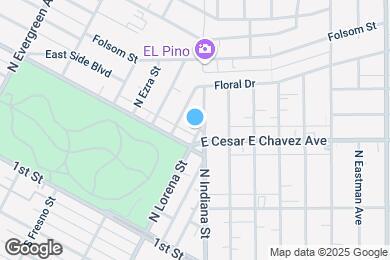 Map image of the property - 419 N Lorena St