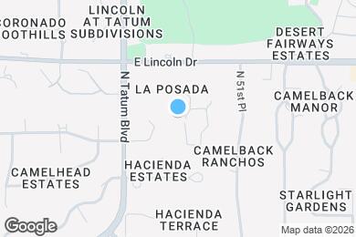 Map image of the property - 4949 E Lincoln Dr