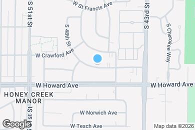 Map image of the property - 4610 W Tripoli Ave