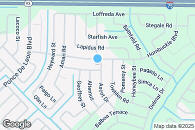 Map image of the property - 4269 Ascot Dr