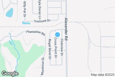 Map image of the property - 8456 Cross Point Dr