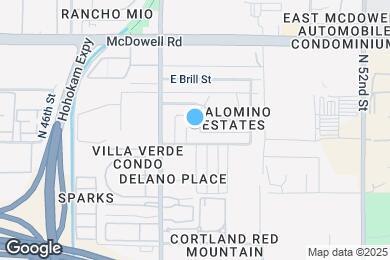 Map image of the property - 1311 North 48th Place