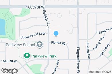 Map image of the property - 6654 162nd Ct