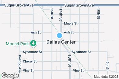 Map image of the property - 1401 Walnut St