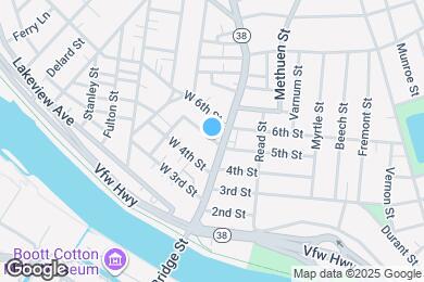 Map image of the property - 12 W 5th St