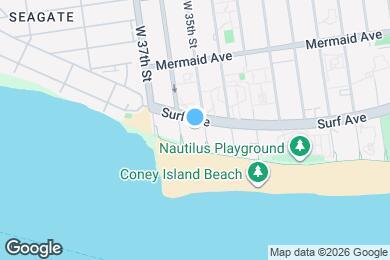 Map image of the property - Ocean Drive