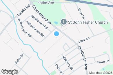 Map image of the property - Rolling Glen Townhomes and Apartments