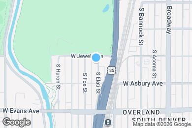 Map image of the property - 1927 S Elati St