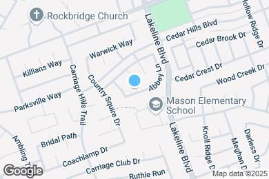 Map image of the property - 1609 Abbey Ln