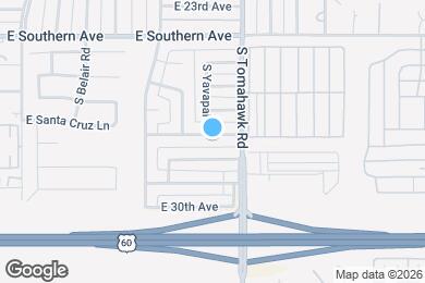 Map image of the property - 1477 E 27th Ave