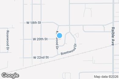 Map image of the property - 2002 Kerrwood Dr