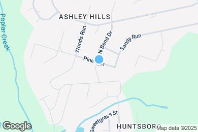 Map image of the property - 401 N Bend Dr