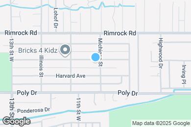 Map image of the property - 1008 Princeton Ave