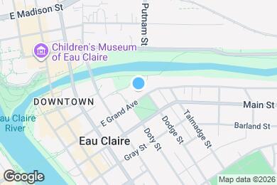 Map image of the property - 616 E Grand Ave