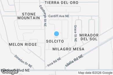Map image of the property - 2281 Solara Loop NE