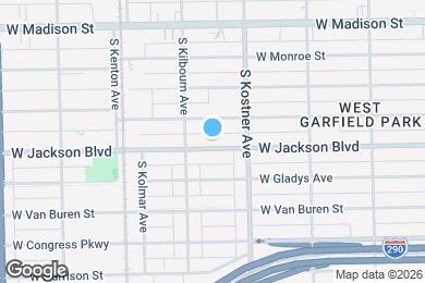 Map image of the property - 4432 W Jackson Blvd