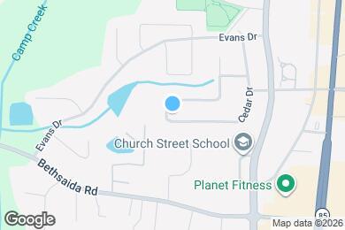 Map image of the property - 6989 Cedar Dr