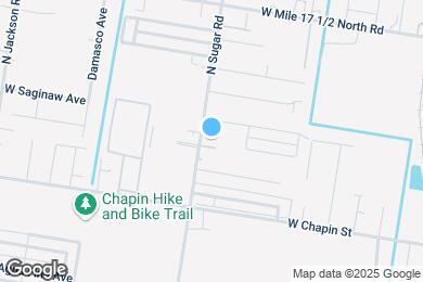 Map image of the property - 1612 N Sugar Rd