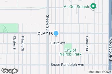 Map image of the property - 3647 Adams St