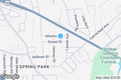 Map image of the property - 3589 Drexel St