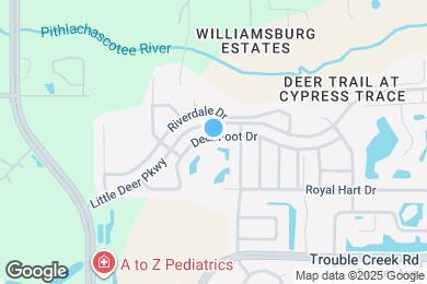 Map image of the property - 7746 Deer Foot Dr