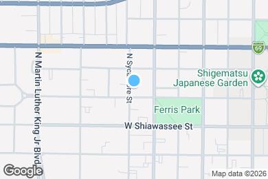Map image of the property - 506 N Sycamore St