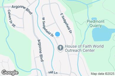 Map image of the property - 1351 W Sedgefield Dr
