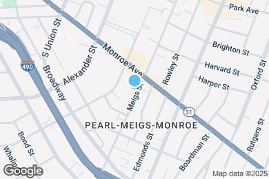 Map image of the property - 395 Meigs St