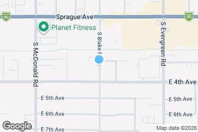 Map image of the property - 314 S Blake Rd