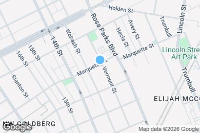 Map image of the property - 6093 Vermont St