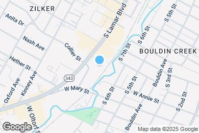Map image of the property - Fifteen15 South Lamar Apartments