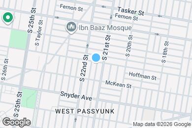 Map image of the property - 2114 Mifflin St