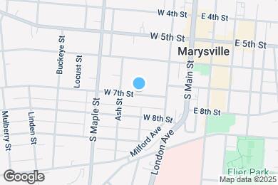Map image of the property - 244 W 7TH ST