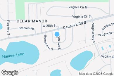 Map image of the property - 2530 Zinran Ave S