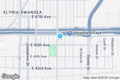 Map image of the property - 4530 Clayton St