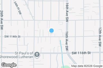 Map image of the property - 1654 SW 114th St