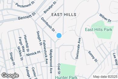 Map image of the property - 1838 Calistoga St