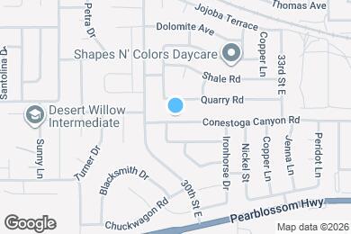 Map image of the property - 3039 Conestoga Canyon Rd