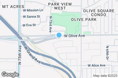 Map image of the property - 7224 W Puget Ave