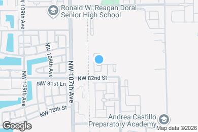 Map image of the property - 10437 NW 82nd St