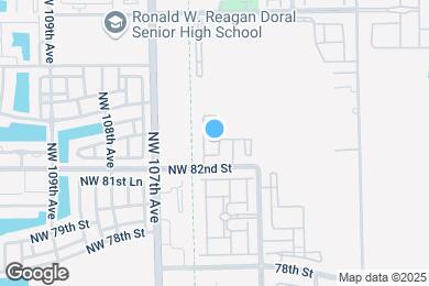 Map image of the property - 10455 NW 82nd St