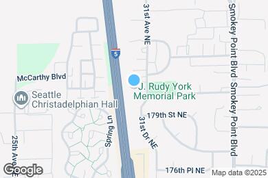Map image of the property - 18010 31st Ave NE