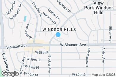 Map image of the property - 5612 Edgemar Ave