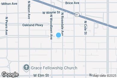 Map image of the property - 1411 W High St