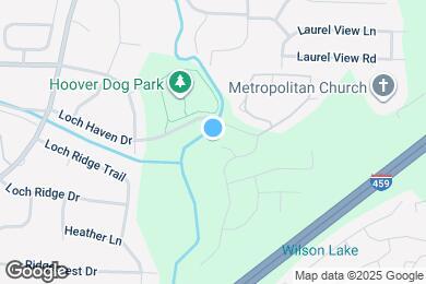 Map image of the property - 1600 Brookview Cove