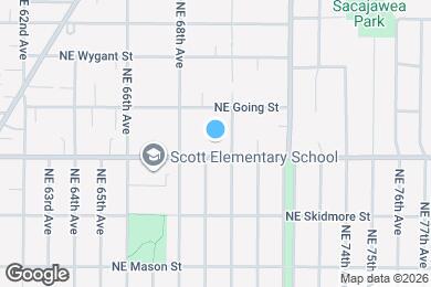 Map image of the property - 6901-6923 NE Prescott