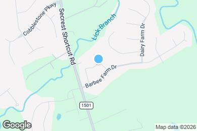 Map image of the property - 2909 Dairywood Ln