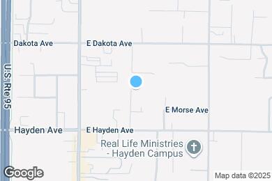 Map image of the property - 9782 N Melrose St